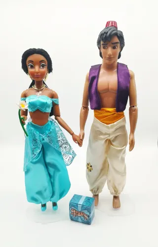 Set Bambole Jasmine & Aladdin Disney