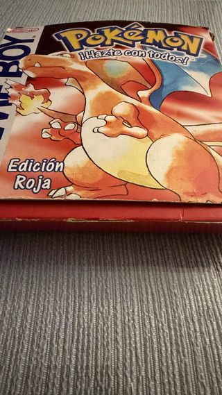 Pokémon Edición Roja Game Boy Nintendo. ORIGINAL.