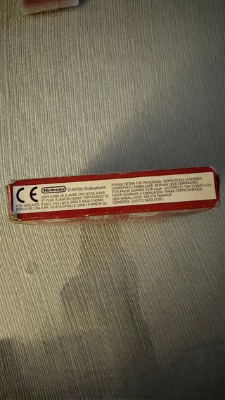 Pokémon Edición Roja Game Boy Nintendo. ORIGINAL.