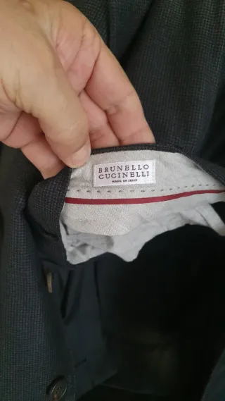 Traje Brunello Cucinelli Gris Hombre