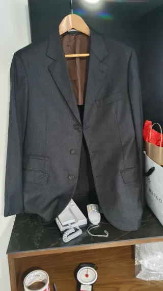 Traje Brunello Cucinelli Gris Hombre