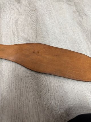 Cinturón para gimnasio de cuero marrón