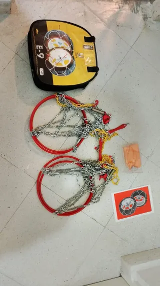 Cadenas de nieve E-9 para coche
