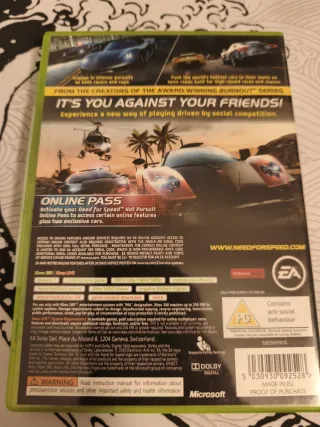 Need for Speed Hot Pursuit Xbox 360