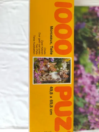 Puzzle Gatti Ravensburger 1000 pezzi - Vintage