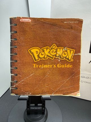 Pokémon Amarillo Game Boy + Guía Entrenador