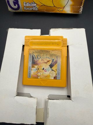Pokémon Amarillo Game Boy + Guía Entrenador