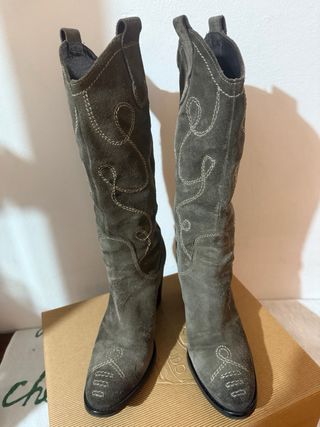 Stivali Texani donna tacco alto