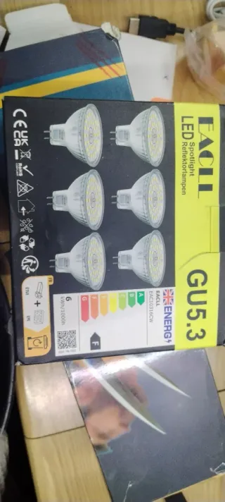 Bombillas LED GU5.3 EACLL (6 uds)