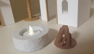 Escena Belén Playmobil Completa