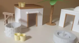 Escena Belén Playmobil Completa