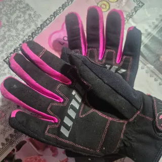 Guantes de invierno Unik Lady Negro/Rosa