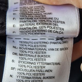 Pantalón deportivo Adidas negro y rosa