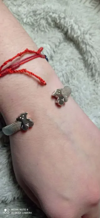 Pulsera Tous Oso Plata