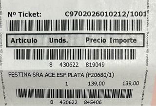 Orologio Festina Donna Oro Modello F79