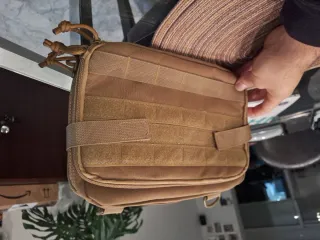 Bolsa Táctica Militar Molle EDC color desierto