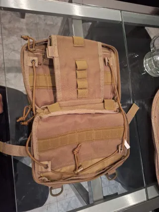 Bolsa Táctica Militar Molle EDC color desierto