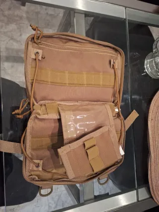 Bolsa Táctica Militar Molle EDC color desierto