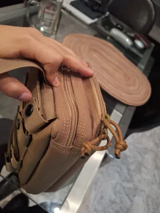 Bolsa Táctica Militar Molle EDC color desierto