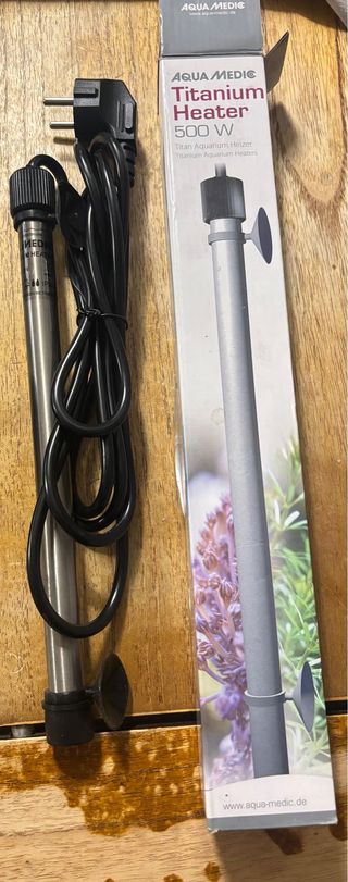 Calentador Acuario Aqua Medic Titanium 500W