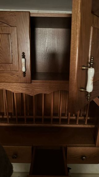 Platero de cocina de madera