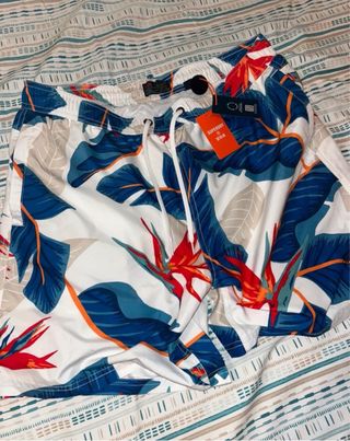 Bañador estampado tropical Superdry