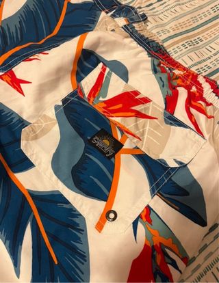 Bañador estampado tropical Superdry