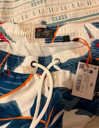 Bañador estampado tropical Superdry
