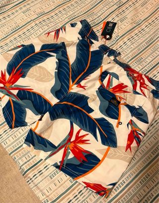 Bañador estampado tropical Superdry