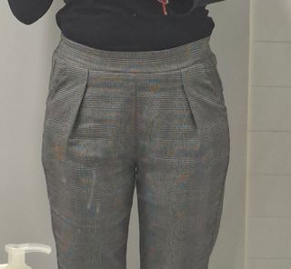 Pantalón de cuadros talla S