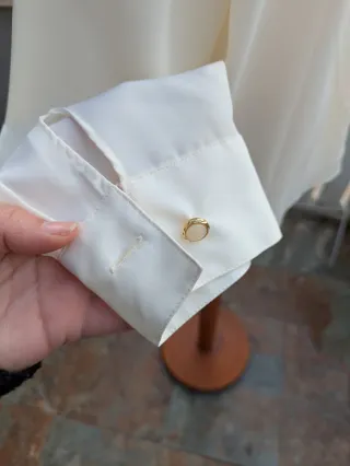 Camisa blanca vintage XL