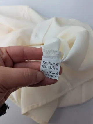 Camisa blanca vintage XL