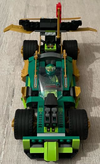 Lego Ninjago Coche Verde y Dorado
