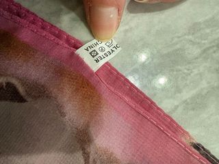 Foulard con stampa floreale