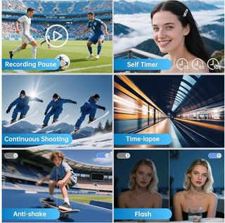 Cámara Digital 4K WiFi 64MP Autofoco Zoom 16x
