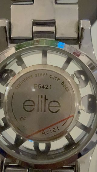 Reloj Elite bicolor