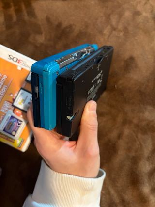 Lote Nintendo 3DS + DSi + 2cargadores + 4 Juegos