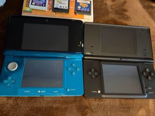 Lote Nintendo 3DS + DSi + 2cargadores + 4 Juegos