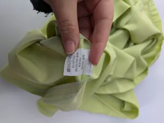 Top Eva Negri Paris verde lima talla 46