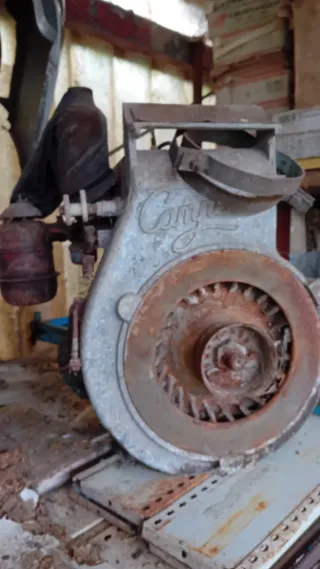 Motor hormigonera gasolina