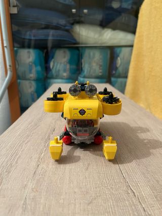 Lego Submarino Amarillo con Hélices