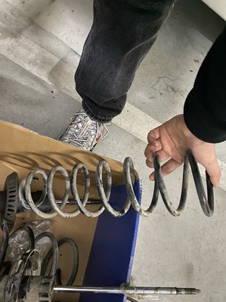 Conjunto de piezas de suspensión Audi A4 B5 1995.