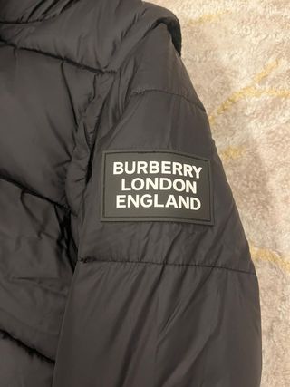 Chaqueta Burberry Negra