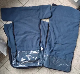 Saco para carrito de bebé azul+regalo