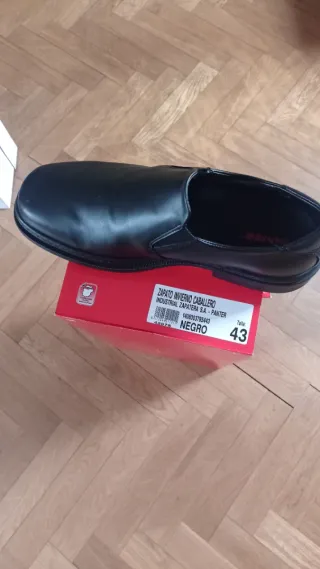 Zapatos Panter Caballero Talla 43 Negro