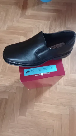 Zapatos Panter Caballero Talla 43 Negro