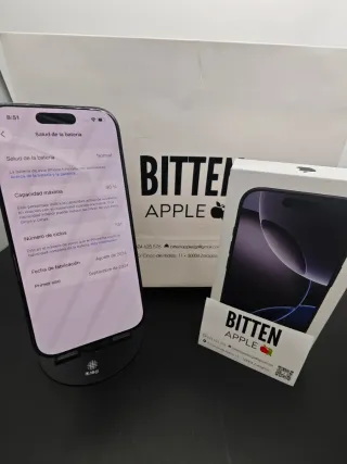 iPhone 16 Pro 128GB BLACK TITANIUM