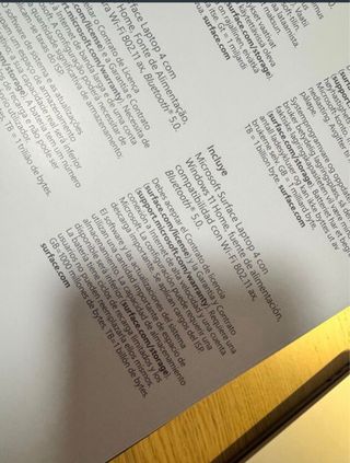 Microsoft surface laptop 4.