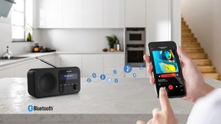 Radio digital portátil SHARP