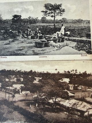 Lote 8 Postales Antiguas África Occidental 1920